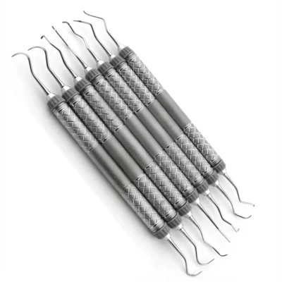 7Pcs Universal Periodontal Curettes Scaler (Everedge Handle)