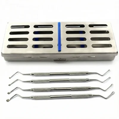 Dental Lucas Bone Curettes With Cassette