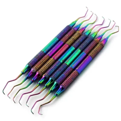 Dental Gracey Curettes Titanium Coated