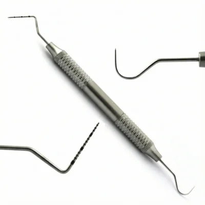 Dental Probe UNC15 23 Explorer Color Coded