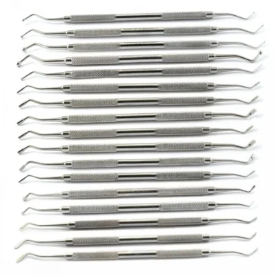 17Pcs Dental Amalgam Composite Filling Instruments