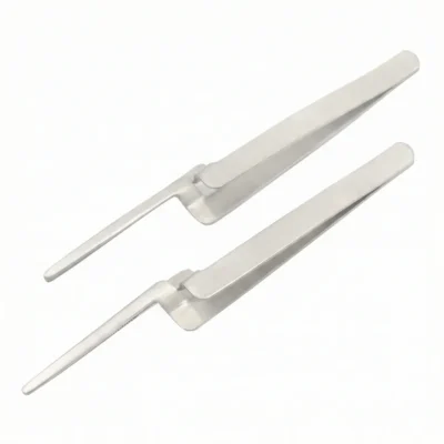 Articulating Paper Forceps (1 Straight + 1 Curved)