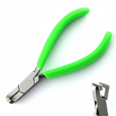 Step Plier 0.5mm Green Silicone Grip