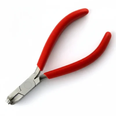 Step Plier 0.75mm Red Silicone Grip