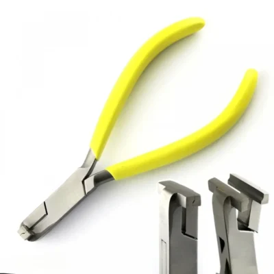 Step Plier 1mm Yellow Silicone Grip