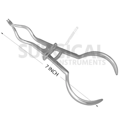 Ivory Type Rubber Dam Clamp Forceps